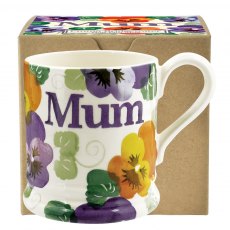 Purple Pansy Mum 0.5pt Mug