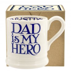 Blue Toast Dad Is My Hero 0.5pt Mug