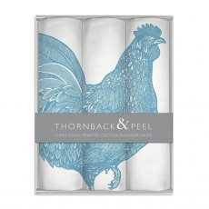 Duck Egg Chicken Handkerchief Box