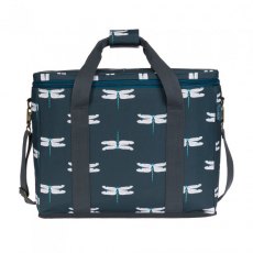 Dragonfly Oilcloth Picnic Bag