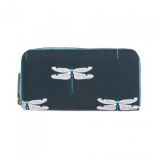 Dragonfly Oilcloth Wallet