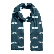 Sophie Allport Dragonfly Printed Scarf