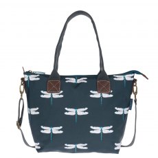 Dragonfly Oilcloth Mini Oundle Bag