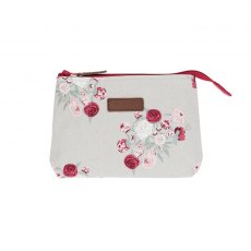 Peony Canvas Make Up Bag