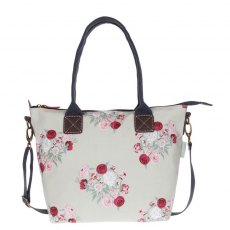 Sophie Allport Peony Oilcloth Mini Oundle Bag