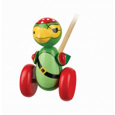 Boxed Pirate Parrot Push Along