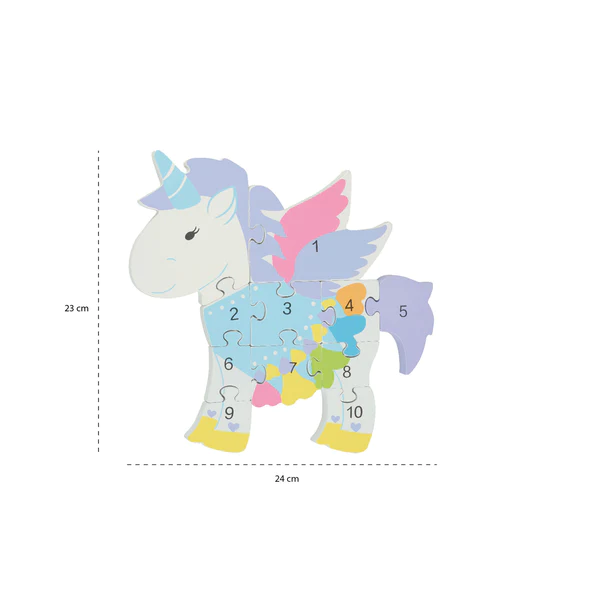 Orange Tree Unicorn Number Puzzle