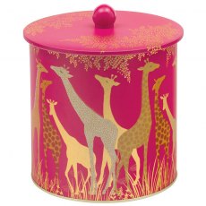 Sara Miller Giraffe  Biscuit Barrel