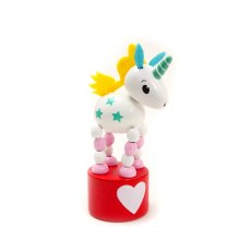 Wooden Magic Unicorn Press Up