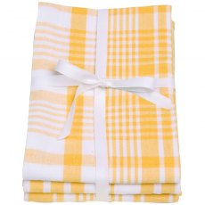 S/3 Extra Large Tea Towels Sunflower