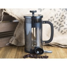 8 Cup Pisa Cafetiere Brushed Gun Metal