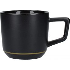 Matt Black Latte Mug