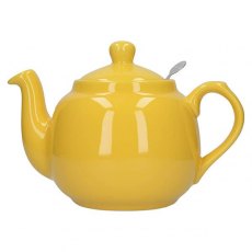 London Pottery Yellow Farmhouse Filter Teapot