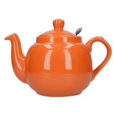 KitchenCraft Orange Farmhouse Filter Teapot