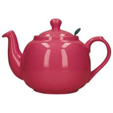 London Pottery Pink Farmhouse Filter Teapot