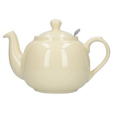 London Pottery Ivory Farmhouse Filter Teapot