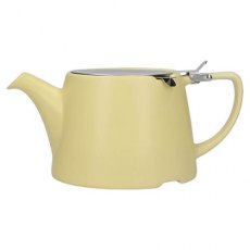 London Pottery Satin Buttercup Oval Filter Teapot 3 Cup