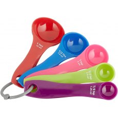 Colourworks Brights 5pc Measuring Spoon Set