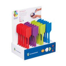 Colourworks Brights 20cm Silicone Mini Scraper Spatula