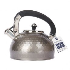 Lovello Shadow Grey Whistling Kettle