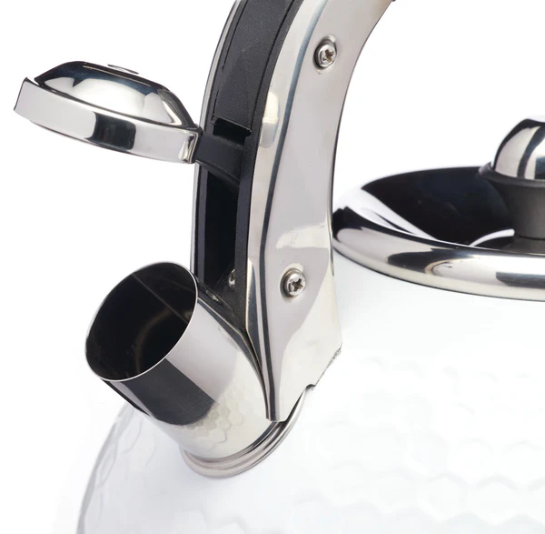 Lovello Textured Stove Top Kettle - Ice White