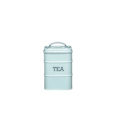 Living Nostalgia Vintage Blue Tea Tin