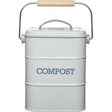 Living Nostalgia French Grey Compost Bin