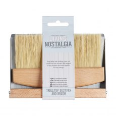 Living Nostalgia Tabletop Dustpan & Brush