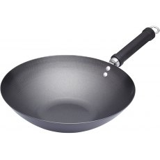 KitchenCraft World of Flavours Oriental Carbon Steel Non-Stick Wok