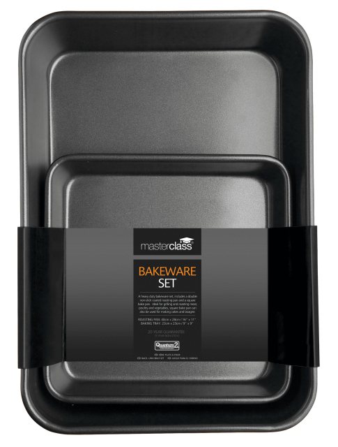 Masterclass Non Stick Twin Bakeware Pack