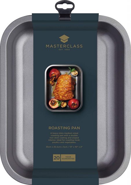 Masterclass Non Stick Sloped Open Roasting Pan