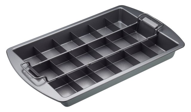 Chicago Metallic Non-Stick Three Piece Brownie Pan Set