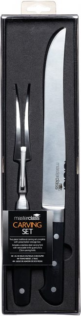 Masterclass Deluxe 2pc Traditional Carving Set