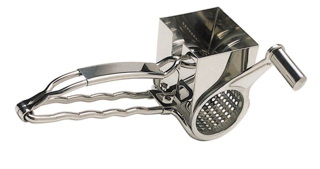 MasterClass Deluxe Stainless Steel Rotary Cheese Grater