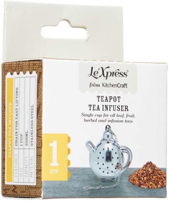 Le'Xpress Teapot Tea Strainer Ball