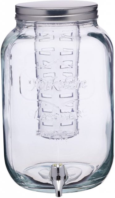 7.5L Glass Infuser Drinks Dispenser