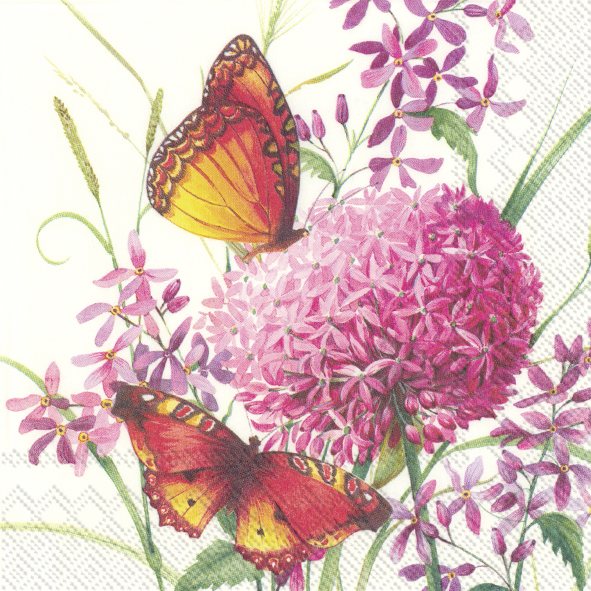 IHR Napkins Gitty Pink
