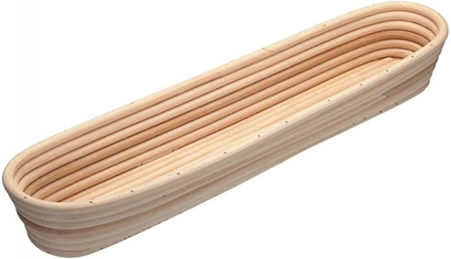 Home Made Rattan Baguette Proving Basket