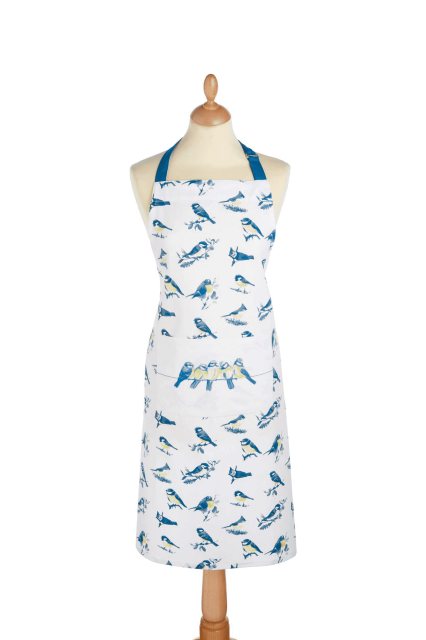 Blue Birds Apron