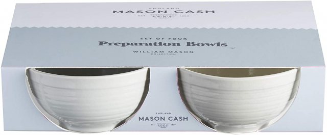 Mason Cash Mason Cash S/4 Grey Prep Bowls
