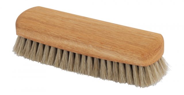 Redecker Shoe Shine Brush Light Horsehair 16cm