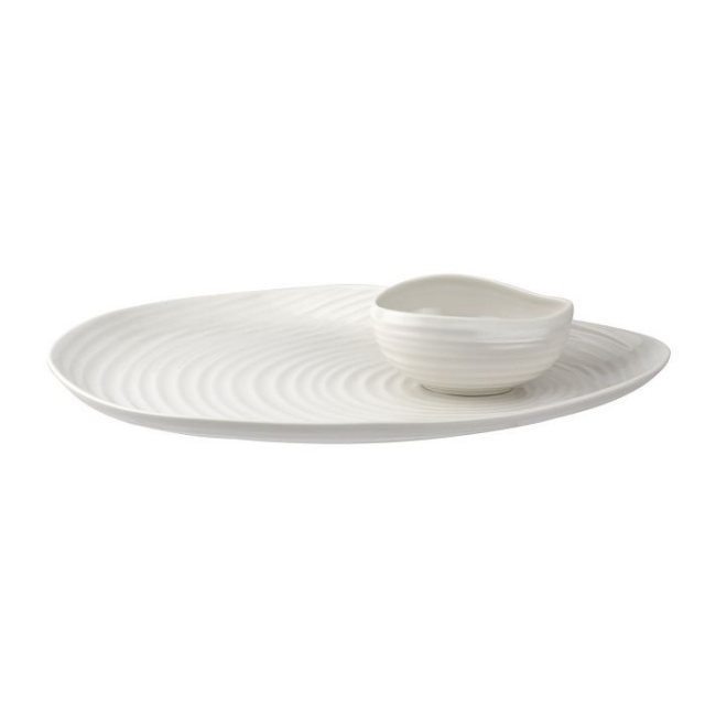 Sophie Conran for Portmeirion Sophie Conran Shell Shaped Serving Platter & Bowl