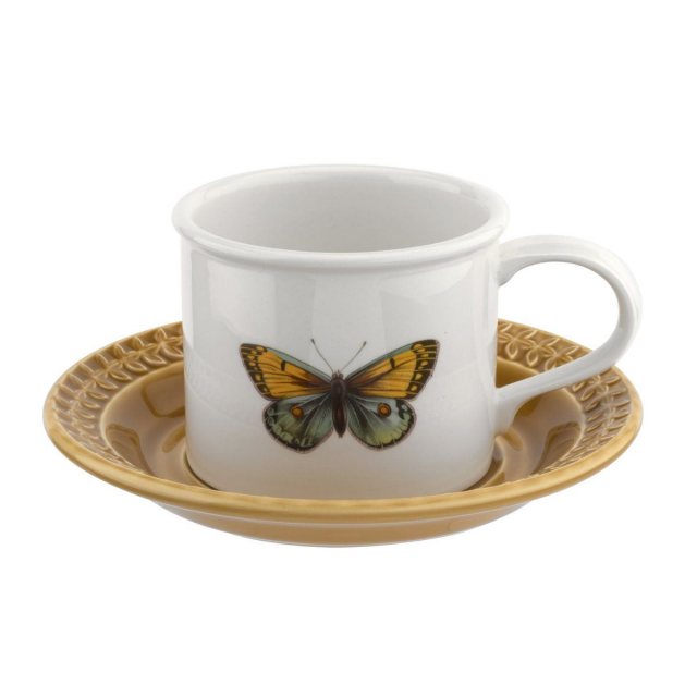 Portmeirion Botanic Garden Harmony Breakfast Cup & Saucer Amber