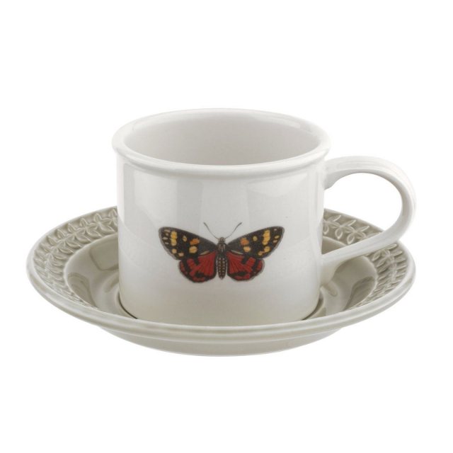 Portmeirion Botanic Garden Harmony Breakfast Cup & Saucer Stone