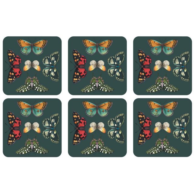 Portmeirion Botanic Garden Harmony Coasters Set Of 6