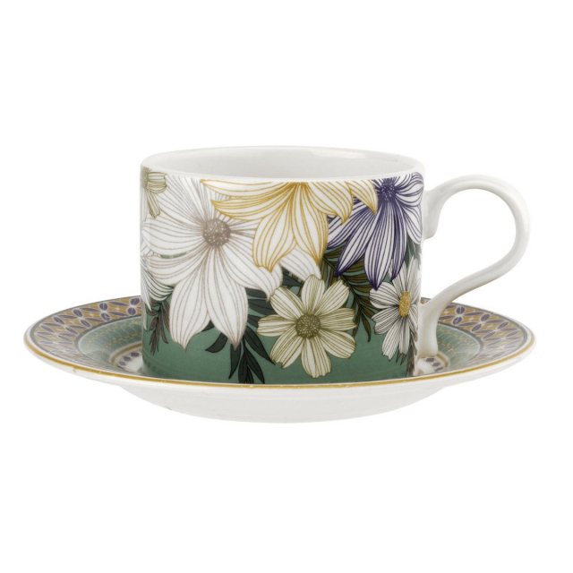 Portmeirion Portmeirion Atrium 10oz Tea Cup & Saucer