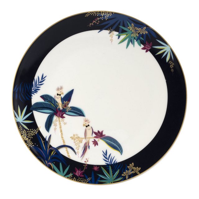 Sara Miller London Sara Miller Palm Garden Small Square Tin