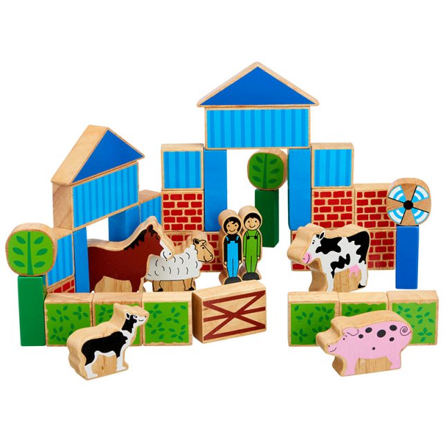 Lanka Kade Wooden Farm Building Blocks