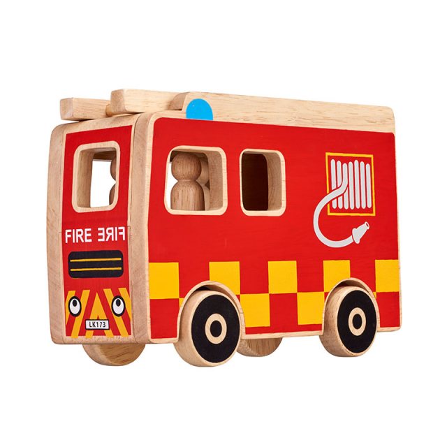 Lanka Kade Orange Tree Toys Fire Engine