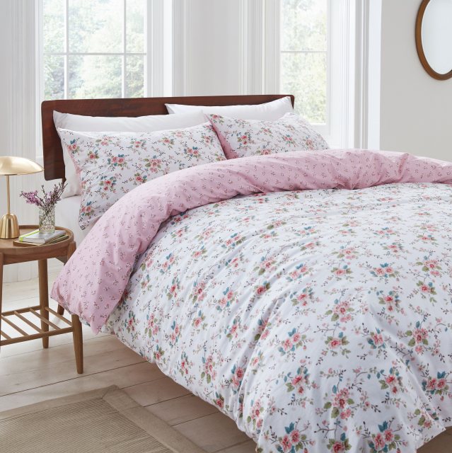 Cath Kidston Trailing Rose Single Duvet & 1 Pillowcase